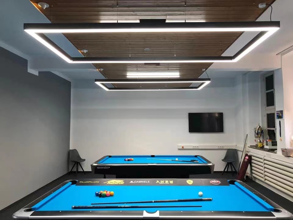 Pendant led extrusion aluminum profile use in Snooker(Billiard) room.jpg