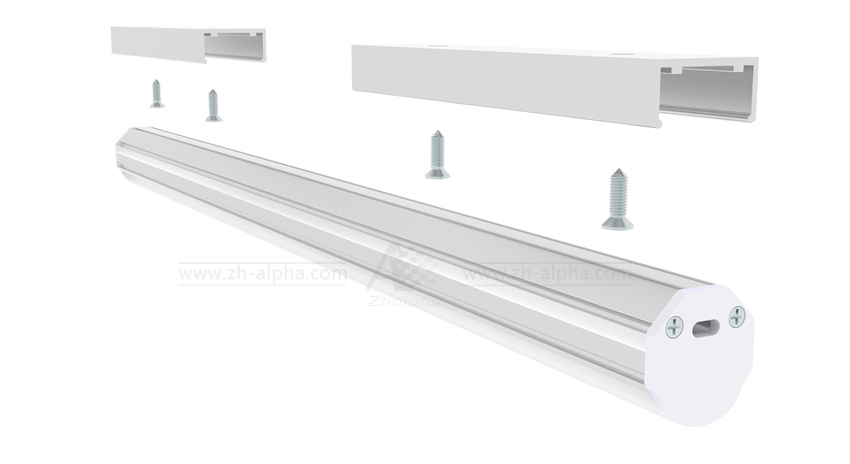 Narrow beam angle 10 30 60 90 degree asymmetric led aluminum profile for wall washer 